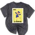 Mexican For Graduation La Graduada 2023 Mineral Wash Tshirts Mineral Black
