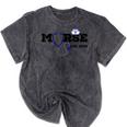 Murse Est 2018 Male Nurse Graduation Mineral Wash Tshirts Mineral Black