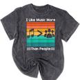 I Like Music More Than People Introvert Saying Quote Mineral Wash Tshirts Mineral Black I Like Music More Than People Introvert Saying Quote Mineral Wash Tshirts Mineral Black
