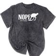 Nope Not Today Ostrich Sarcastic Introvert Humor Mineral Wash Tshirts Mineral Black Nope Not Today Ostrich Sarcastic Introvert Humor Mineral Wash Tshirts Mineral Black