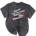 Nostalgia 90s Duck Goose Premium Tri-Blend Mineral Wash Tshirts Mineral Black