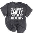Im Not Empty Im Full Of Thoughts Introvert Mineral Wash Tshirts Mineral Black Im Not Empty Im Full Of Thoughts Introvert Mineral Wash Tshirts Mineral Black