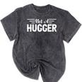 Not A Hugger I Introvert Mineral Wash Tshirts Mineral Black Not A Hugger I Introvert Mineral Wash Tshirts Mineral Black