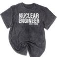 Nuclear Engineer Graduation Shirt New Nuclear Engineer Mineral Wash Tshirts Mineral Black