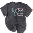 Nurse Est 2022 Rn Nursing School Graduation Graduate Mineral Wash Tshirts Mineral Black