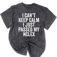 Nurse Graduation I Can't Keep Calm I Passed My NCLEX Mineral Wash Tshirts Mineral Black
