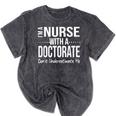 Nurse PhD Doctorate Graduation Doctor Nursing Practice Mineral Wash Tshirts Mineral Black