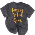 Nurse Pinning Ceremony Nursing School Graduation Shirts Mineral Wash Tshirts Mineral Black