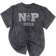 Nurse Practitioner Graduation Shirt NP Est 2018 Tee Mineral Wash Tshirts Mineral Black