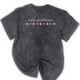 Nurse Practitioner Valentines Day NP Graduation Love Hearts Mineral Wash Tshirts Mineral Black