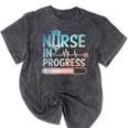 Nursing Student Art Men Women NICU Graduation Future Nurse Mineral Wash Tshirts Mineral Black