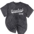 Occupational Therapy 2019 Graduation Mineral Wash Tshirts Mineral Black