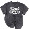 Now One Degree Hotter 2021 College Graduation Mineral Wash Tshirts Mineral Black