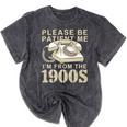 Patient Me I'm From The 1900s Premium Mineral Wash Tshirts Mineral Black Patient Me I'm From The 1900s Premium Mineral Wash Tshirts Mineral Black