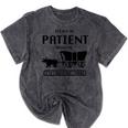 Be Patient With Me I'm From The 1900s Premium Tri-Blend Mineral Wash Tshirts Mineral Black