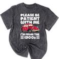 Be Patient With Me I'm From The 1900s Vintage Car Humor Premium Mineral Wash Tshirts Mineral Black