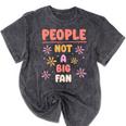People Not A Big Fan Introverted Person Awkward Introvert Mineral Wash Tshirts Mineral Black