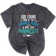 Pharmacist Christian Pharmacy Student PharmD Graduation Mineral Wash Tshirts Mineral Black