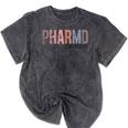 Pharmacist Graduation PharmD Class Of 2024 Pharmacy Grad Mineral Wash Tshirts Mineral Black