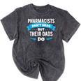 Pharmacy Graduation Pharmacist Pharmd Parent Grad Dad Brag Mineral Wash Tshirts Mineral Black
