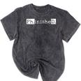 PhD Graduation Doctorate Student Graduate Mineral Wash Tshirts Mineral Black