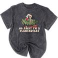 Plant Coffee Lover Plantrovert Gardening Introvert Mineral Wash Tshirts Mineral Black