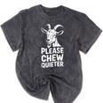 Please Chew Quieter Introvert Quietness Silence Lover Mineral Wash Tshirts Mineral Black Please Chew Quieter Introvert Quietness Silence Lover Mineral Wash Tshirts Mineral Black