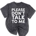 Please Don't Talk To Me Introvert Graphic Mineral Wash Tshirts Mineral Black Please Don't Talk To Me Introvert Graphic Mineral Wash Tshirts Mineral Black