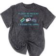 PLEASE BE PATIENT WITH ME I'M FROM THE 1900s 90s Meme Premium Tri-Blend Mineral Wash Tshirts Mineral Black