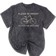 Please Be Patient I'm From The 1900s Bike Mineral Wash Tshirts Mineral Black