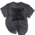 Please Be Patient I'm From The 1900s Boomer Gen-X Mineral Wash Tshirts Mineral Black Please Be Patient I'm From The 1900s Boomer Gen-X Mineral Wash Tshirts Mineral Black