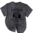 Please Be Patient With Me I'm From The 1900s Camera Premium Mineral Wash Tshirts Mineral Black