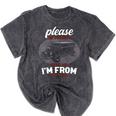 Please Be Patient With Me I'm From The 1900s Classic People Mineral Wash Tshirts Mineral Black