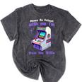 Please Be Patient With Me I'm From The 1900s Gamer Gaming Mineral Wash Tshirts Mineral Black