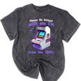 Please Be Patient With Me I'm From The 1900s Gamer Gaming Premium Mineral Wash Tshirts Mineral Black