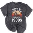Please Be Patient With Me I'm From The 1900s Grandma Grandpa Mineral Wash Tshirts Mineral Black