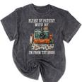 Please Be Patient With Me I'm From The 1900s Photographer Premium Mineral Wash Tshirts Mineral Black