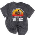 Please Be Patient With Me I'm From The 1900s Premium Mineral Wash Tshirts Mineral Black