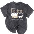 Please Be Patient With Me I'm From The 1900s Retro Gamer Premium Mineral Wash Tshirts Mineral Black
