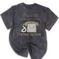 Please Be Patient With Me I'm From The 1900s Telephone Mineral Wash Tshirts Mineral Black