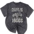 Please Be Patient I'm From The 1900s Vintage Car Mineral Wash Tshirts Mineral Black