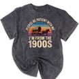 Please Be Patient With My I'm From The 1900s Vintage Mineral Wash Tshirts Mineral Black