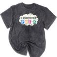 Pre School Graduation Shirts Graduate Grad Pre-K PreK Mineral Wash Tshirts Mineral Black