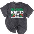Pre-School Nailed It Shirt Graduation T Shirt Mineral Wash Tshirts Mineral Black