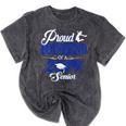 Proud BOYFRIEND Of A Class 2019 Senior Tee Graduation Mineral Wash Tshirts Mineral Black