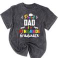 Proud DAD Of A 4th Grade Graduate Graduation 2024 Senior 24 Mineral Wash Tshirts Mineral Black
