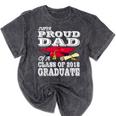 Proud Dad Graduation Shirt 2018 Graduate Tee Mineral Wash Tshirts Mineral Black