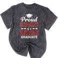 Proud Grammy Of A 2026 Graduate Class Of Graduation Mineral Wash Tshirts Mineral Black