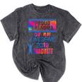 Proud Grandma Of A 2019 Graduate Senior Class Graduation Mineral Wash Tshirts Mineral Black