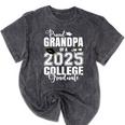 Proud Grandma Of A 2025 College Graduate Graduation Mineral Wash Tshirts Mineral Black
